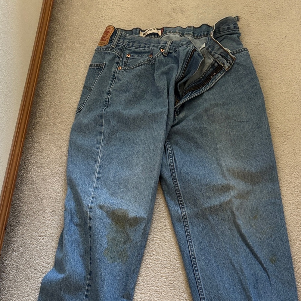 Levi's Relaxed Fit Blue Jeans